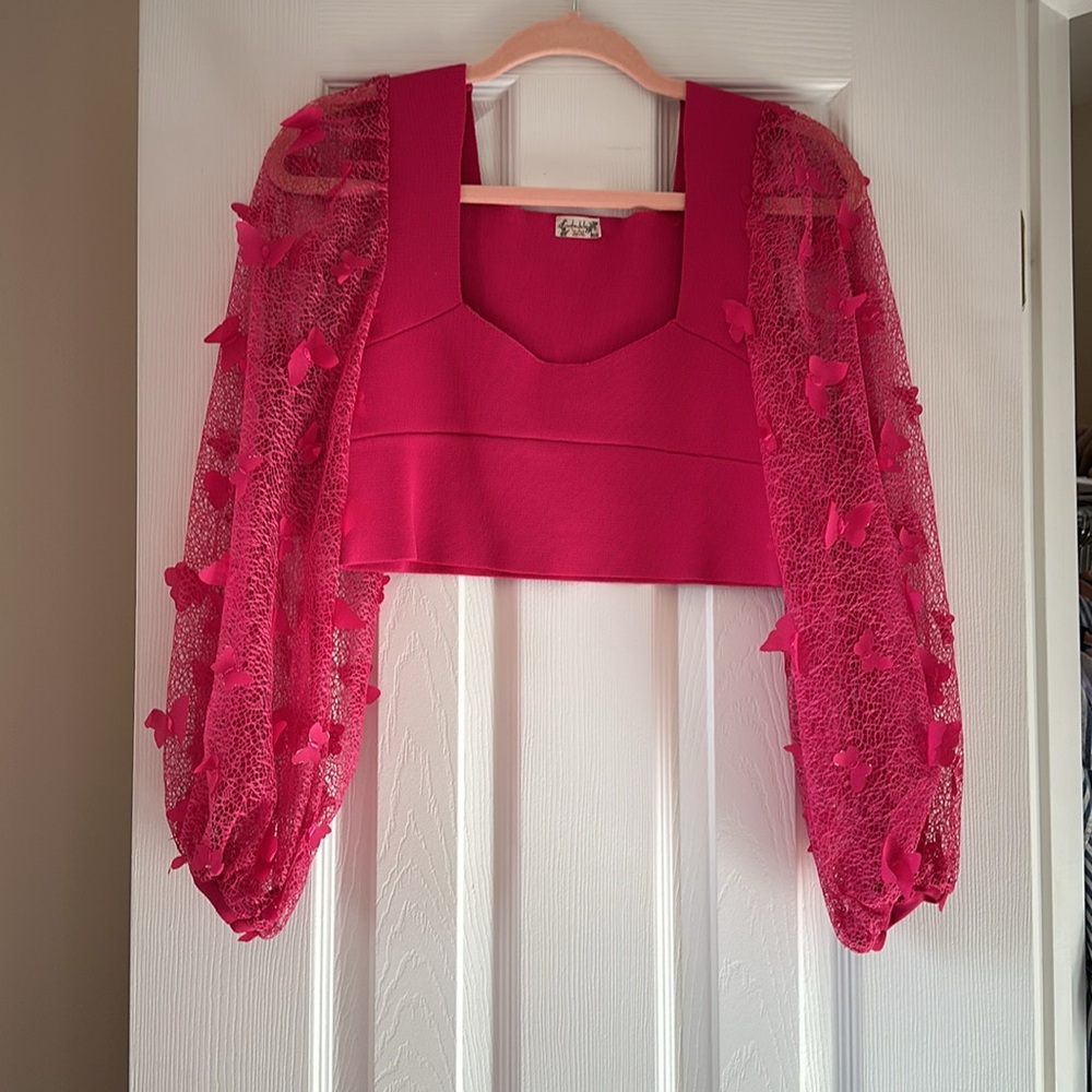 Free people intimately flutter by crop large